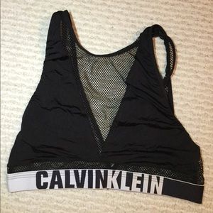 Mesh Calvin Klein Bralette / Sports Bra